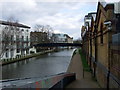 View east from Ladbroke Grove canal bridge