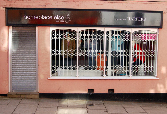 Daventry shopfronts: Sheaf Street west side