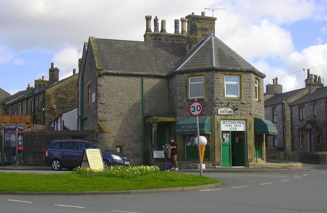 "Hudsons Ices" The Old Toll House, 2 Downham Road, Chatburn, Clitheroe, Lancashire, BB7 4AU