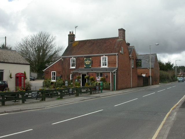 Wimborne, The Green Man © Mike Faherty Cc-by-sa 2.0 :: Geograph Britain 