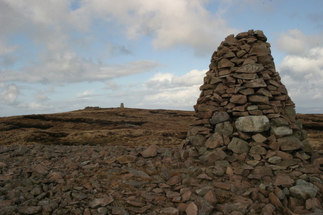 Cairn on Sandness Hill