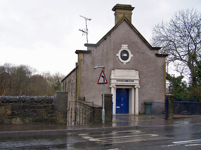 Masonic Lodge, Bannockburn © Richard Dorrell :: Geograph ...