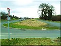 The old and new A1 roads at Buskhill