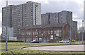 Sighthill high rise blocks