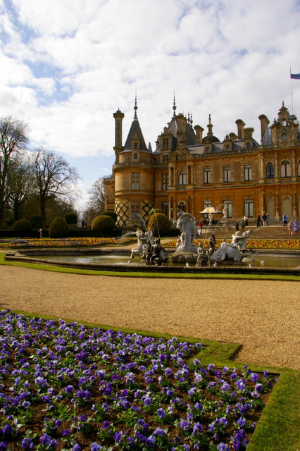 Formal Garden, Waddesdon Manor, Buckinghamshire
