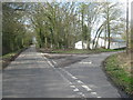 Road junction near Haycross Road