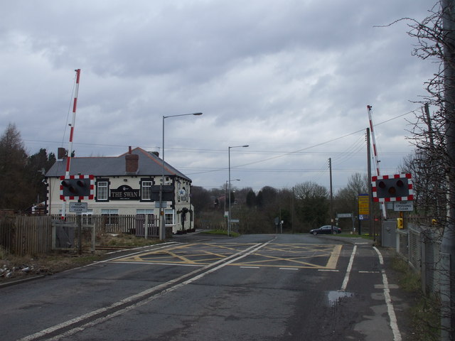 Level crossing on the A1068, Choppington
