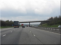 SP3060 : M40 Motorway - Overbridge near junction 13 by K. Whatley