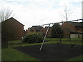 Looking from the swings towards Mill Close