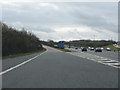 M40 Motorway - Junction 8a southbound exit