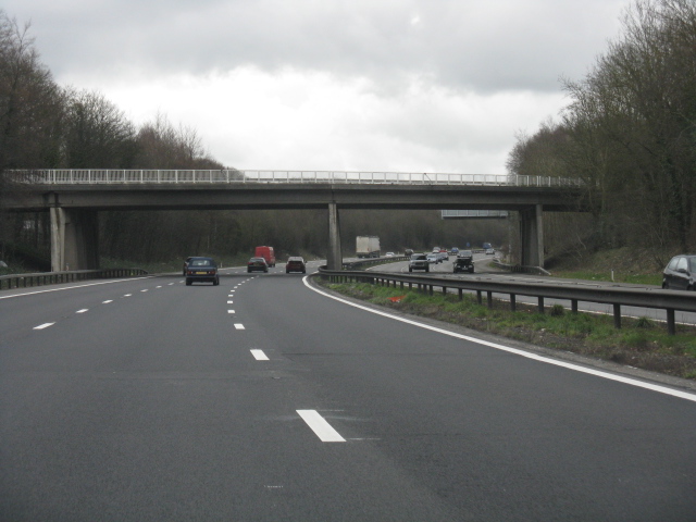 M40 Motorway Overbridge East Of © K Whatley Geograph Britain And Ireland 8277