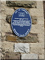 ST3087 : Blue plaque, Havelock Street Presbyterian Church, Newport by Jaggery