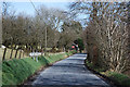 The B4577 approaching Penuwch