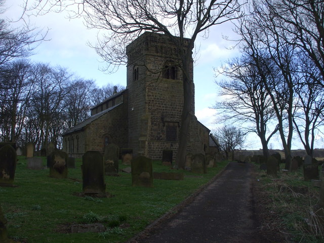 The former Church of St Mary the Virgin, Woodhorn.