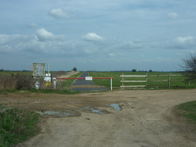 RAF Barkston Heath Crash Gate