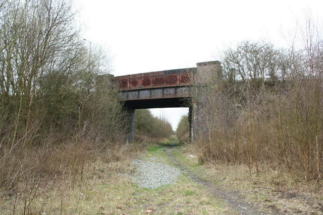 Bickershaw Colliery railway.