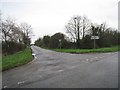 Countryside crossroads