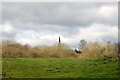 Daventry: scrub by a playing field