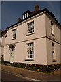 Poundbury: daffodils on Longmoor Street frontage