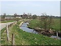 SK0036 : River Blithe downstream near Upper Leigh by John M