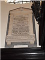 memorial within St Stephen Walbrook