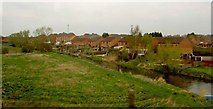 SK7080 : Housing along the banks of The River Idle Retford by Steve  Fareham