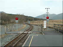 SH5752 : Rhyd -Ddu station on Welsh Highland Railway by Raymond Knapman