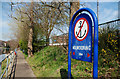 "No mooring" sign, Belfast