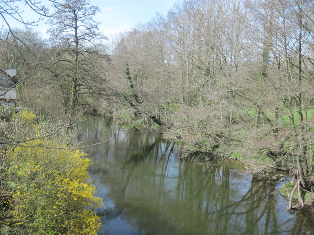 River Tanat upstream from Llanyblodwell... © John Firth :: Geograph ...