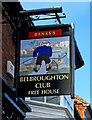 Belbroughton Club sign, 5 High Street