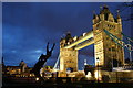 Girl With a Dolphin, Tower Bridge, London