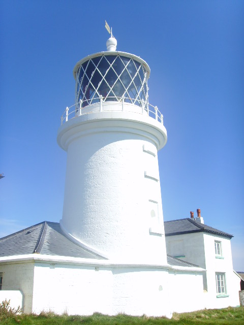 The Lighthouse at Caldey Island.