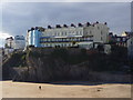 Lexden Terrace taken from Castle Beach, Tenby.