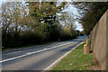 Milestone on A659 Harewood Avenue