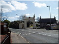 Cemetery gate