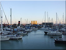 TR3864 : Ramsgate Marina by Chris Whippet