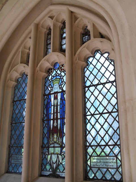 Stained Glass Window Within St © Basher Eyre Geograph Britain And Ireland 6883