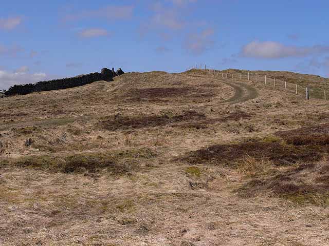Track at Scarsike Head