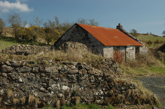 Derelict house at Ballybracken