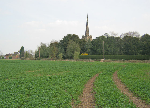 Arable Land At Stretton En Le Field © Trevor Rickard Cc-by-sa/2.0 ...