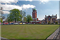 Bowling green at Whitchurch Hospital