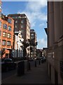 Contrasting rooflines in Chelsea Manor Street