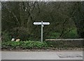 Signpost at West Kingsmill