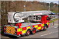 J3269 : Fire appliance, Minnowburn, Belfast (2) by Albert Bridge