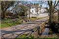 Ford Farm and brook - Llancarfan