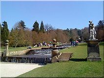 SK2670 : The Cascade, Chatsworth House, Derbyshire by Andrew Abbott