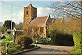 Hooke: Village junction and Church nearby