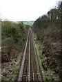 Looking south east from Spring View Road bridge