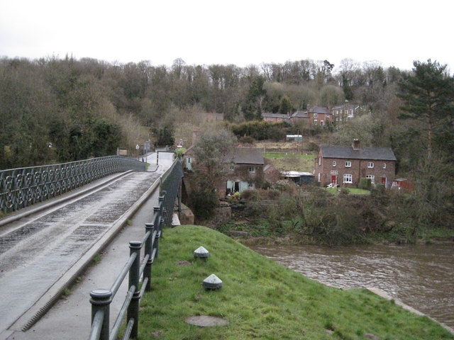 Coalport village and bridge
