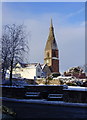 Ruthin in the snow - St Peter